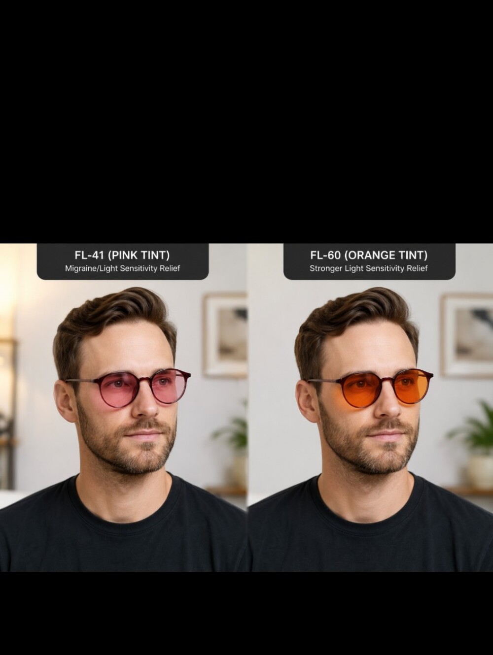 Specialized Migraine Round Sunglasses Set